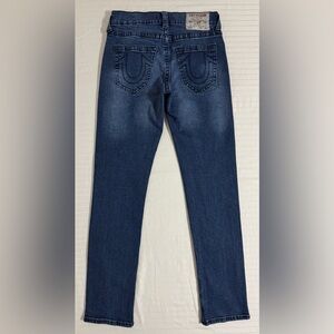 True Religion Geno Relaxed Slim Jeans Men’s 30x33 Blue Dark Wash Stretch